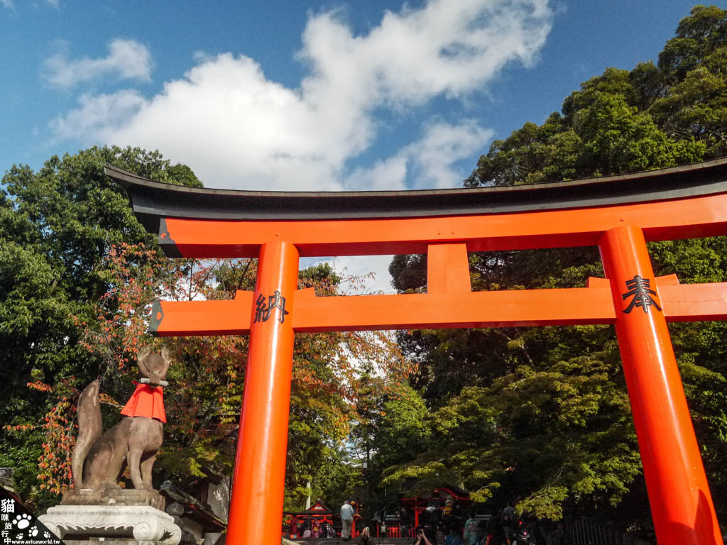 【日本關西】京都．伏見稻荷大社，遇見傳說中的千鳥居！