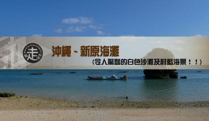 【沖繩】新原海灘(令人驚豔的白色沙灘及蔚藍海景)