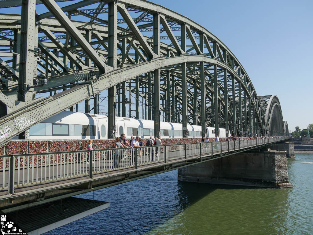 【德國】科隆霍恩佐倫大橋、坐船遊萊茵河