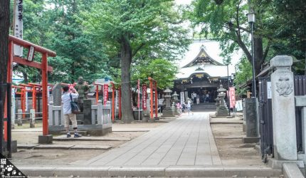 【東京】鬼子母神堂，還有吉卜力動畫場景的雜貨店的原型